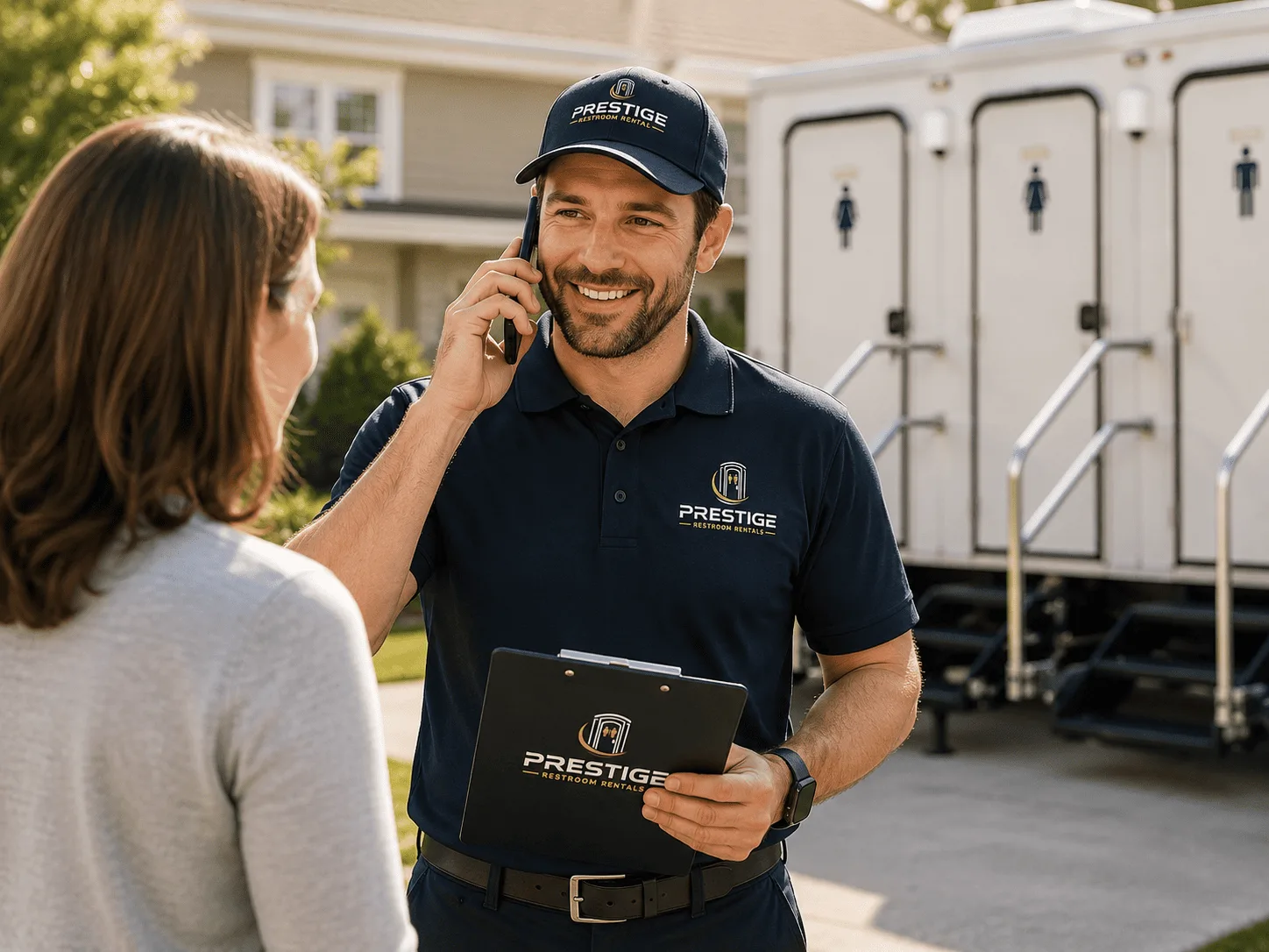 Luxury Portable Restrooms FAQs in State Line, IN